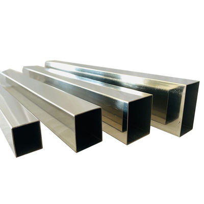 ASTM A270 A554 ท่อสี่เหลี่ยมสแตนเลส SS304 316L 316 310S 201 Inox SS ท่อไร้รอยต่อ