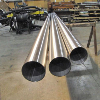 ท่อกลมสแตนเลสเชื่อมพื้นผิวขัดเงาสดใส 201 202 304 304L 316 100mm-6000m
